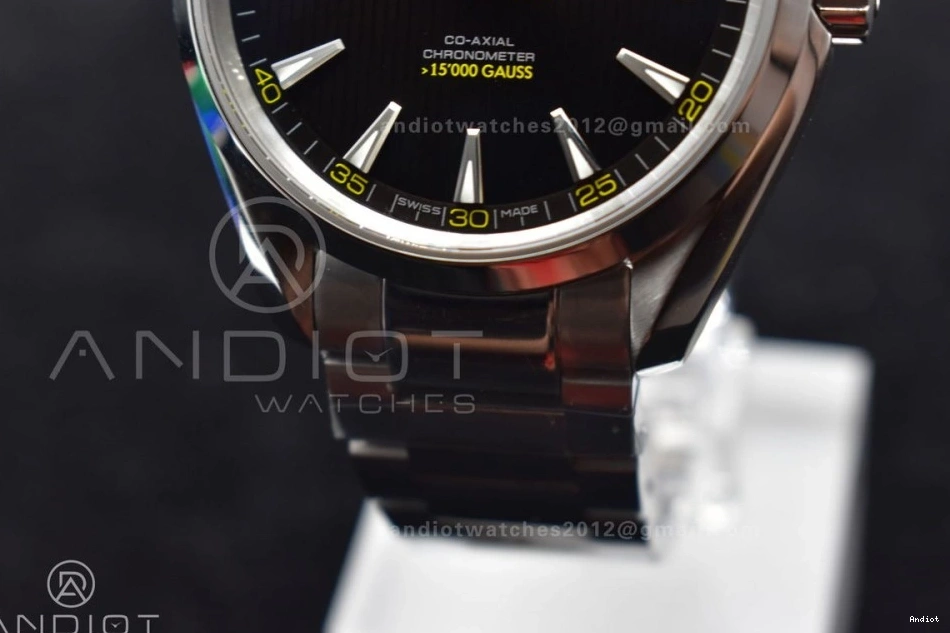 Dial Best SS SS Aqua 150M 1:1 GoodFit Edition A Bumblebee Bracelet Terra VSF On Black 505 0805